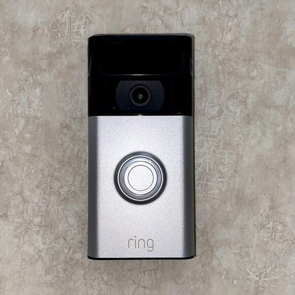 Ring Video Doorbell and Mount in Satin Nickel S - Picture 6 of 8